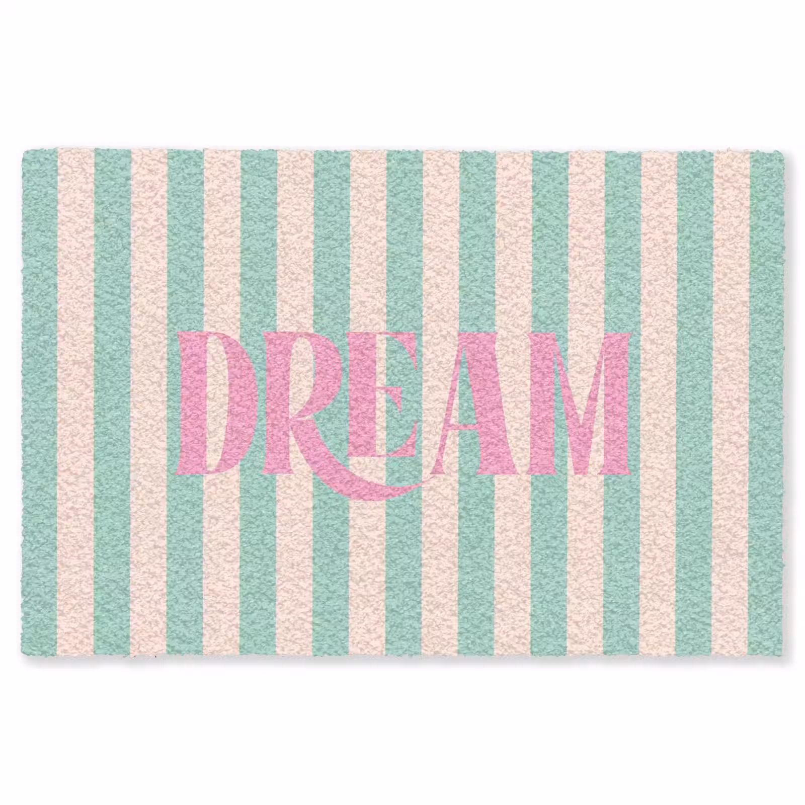 Vloerkleed - Roze - Groen - Strepen - Dream — 1
