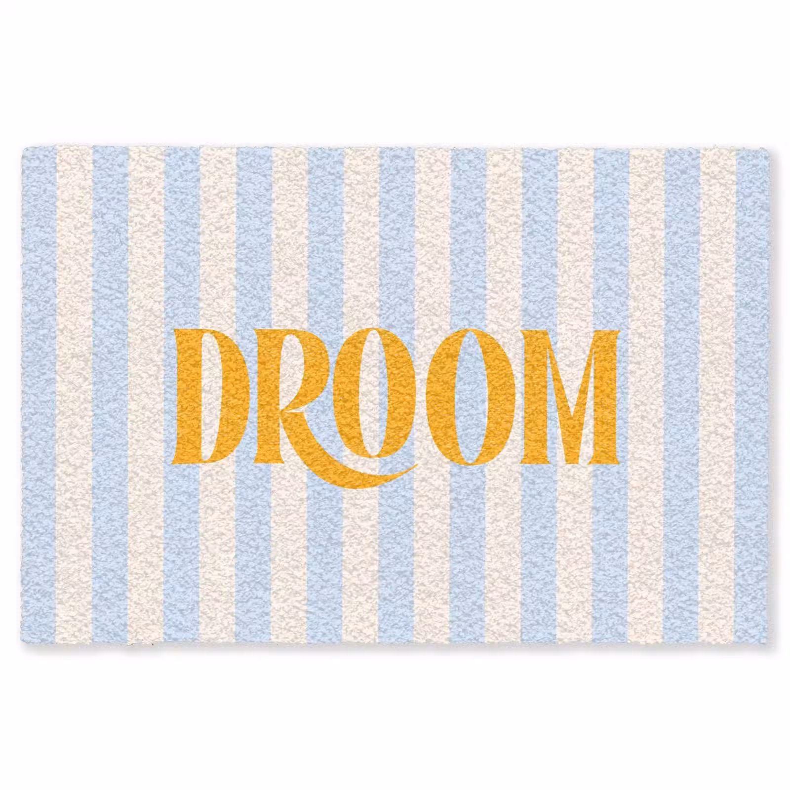 Vloerkleed - Oranje - Blauw - Strepen - Droom — 1