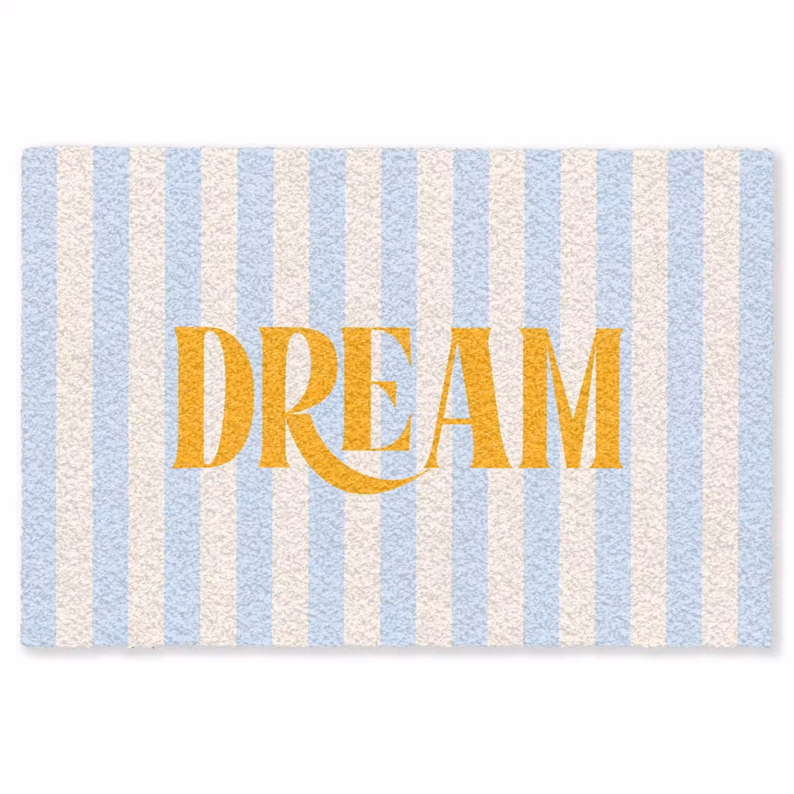 Vloerkleed - Oranje - Blauw - Strepen - Dream — 1