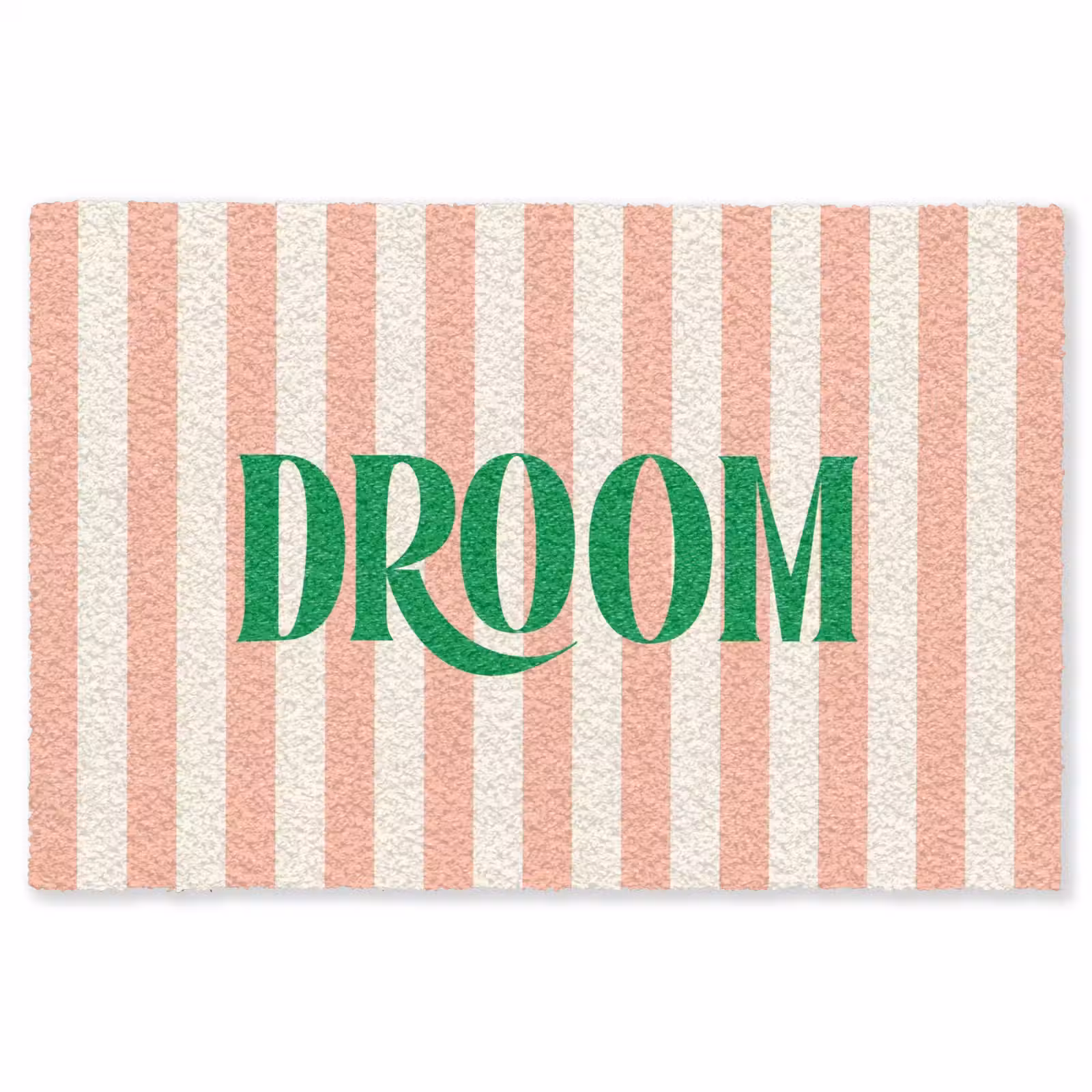 Vloerkleed - Zachtroze - Groen - Strepen - Droom — 1