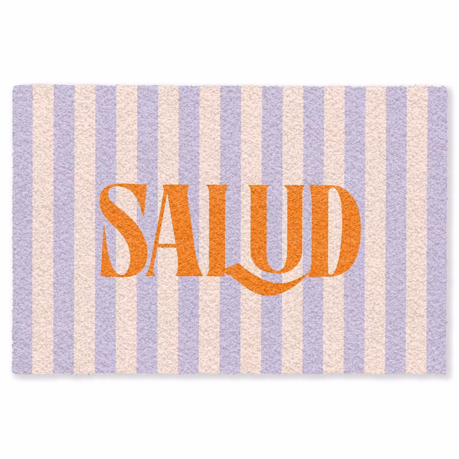Vloerkleed - Lila - Oranje - Strepen - Salud — 1