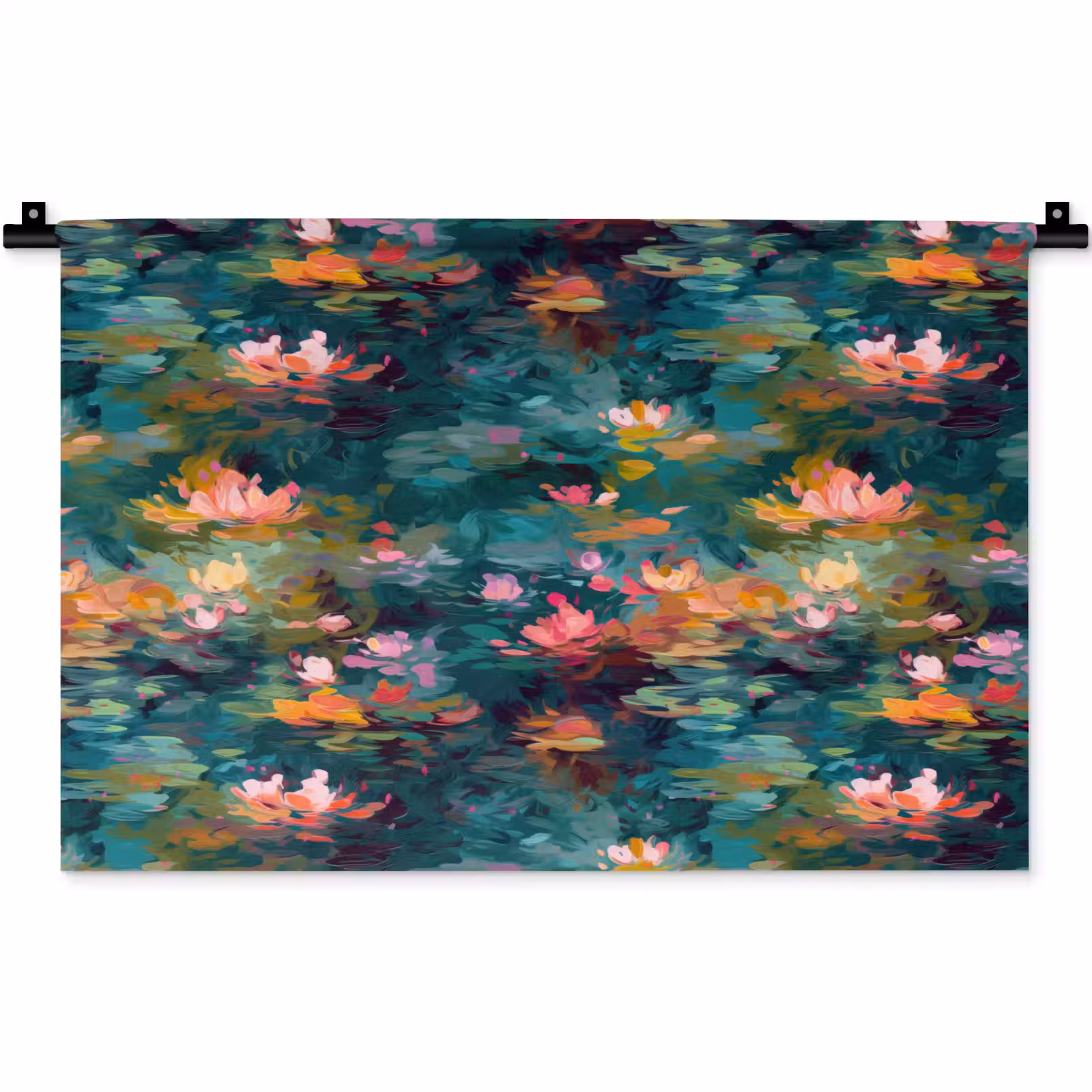 Wandkleed - Waterlelies - Vijver - Water — 1