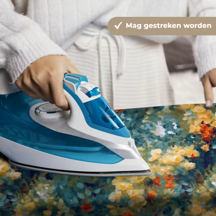 Wandkleed - Geel - Bloemen - Groen - Bladeren — 6