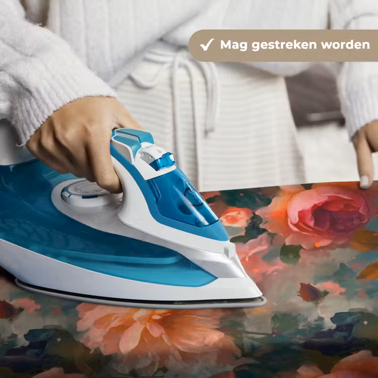 Wandkleed - Roze - Patroon - Bloemen — 6