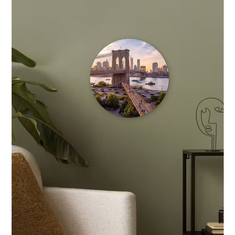 Wandcirkel - Glas - Brug - Rivier - Stad - Zonsondergang - Architectuur — 3