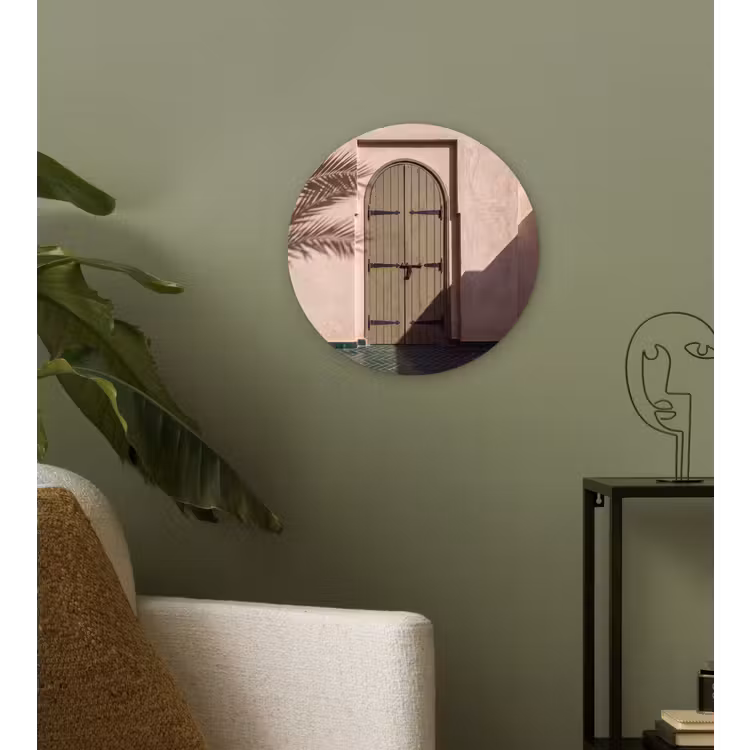 Wandcirkel - Glas - Deur - Hout - Architectuur - Groen - Rustiek — 3