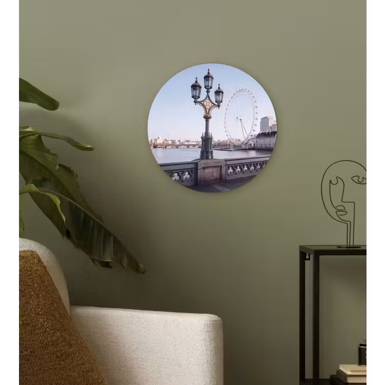 Wandcirkel - Glas - Reuzenrad - Londen - Stad - Architectuur - Brug — 3