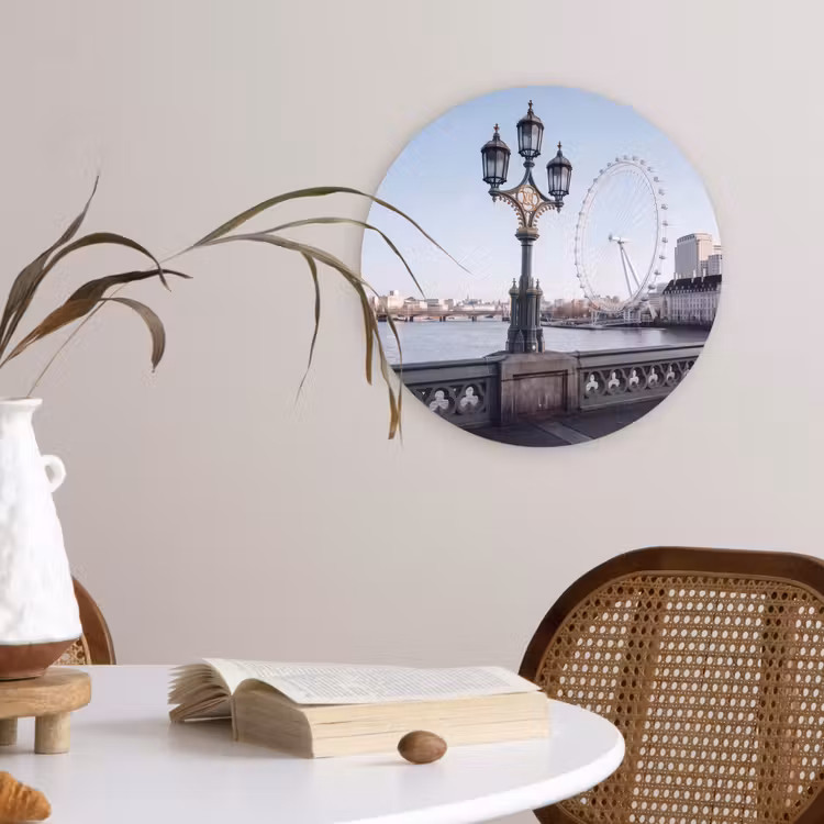 Wandcirkel - Glas - Reuzenrad - Londen - Stad - Architectuur - Brug — 4