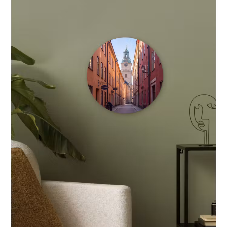Wandcirkel - Glas - Straat - Klokkentoren - Stad - Architectuur - Historisch — 3