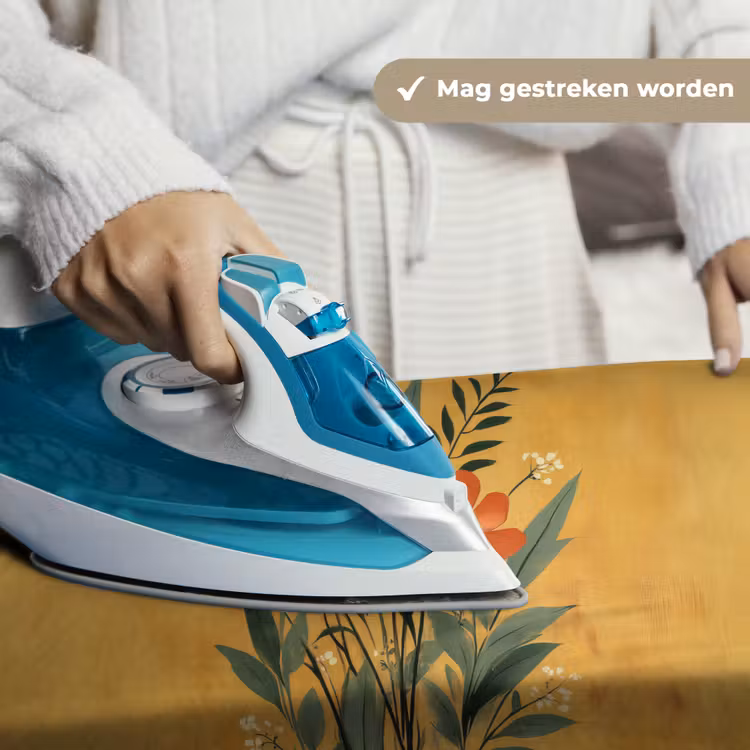 Wandkleed - Bladeren - Boeket - Bloemen - Geel — 6
