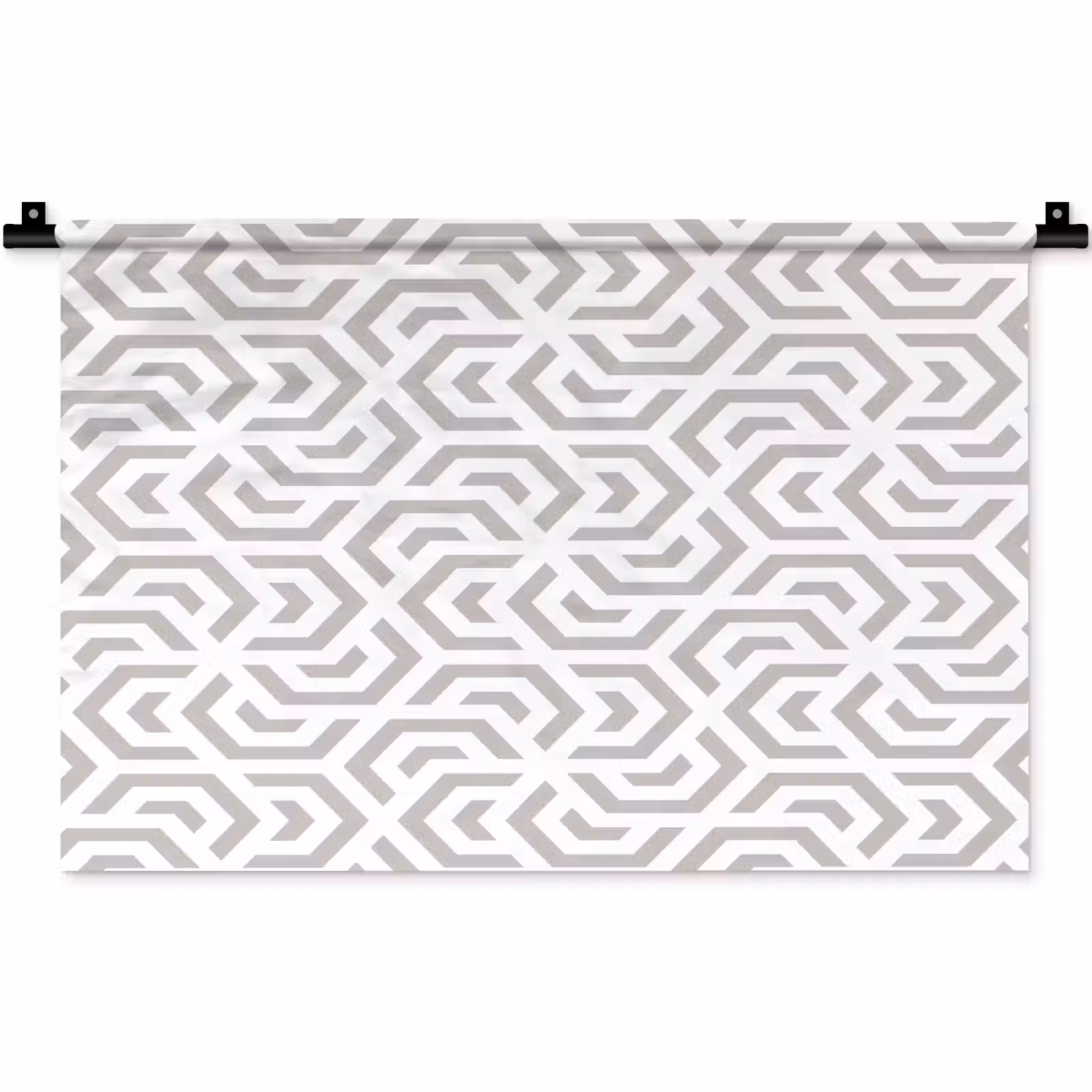 Wandkleed - Grafisch - Patroon - Modern - Hexagon — 1