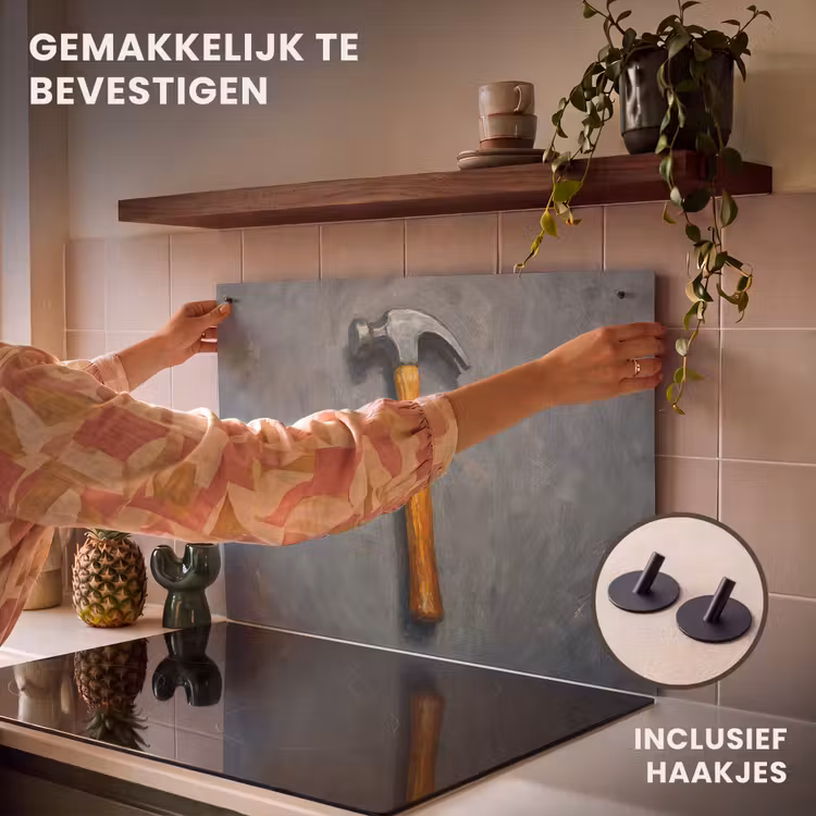 Inductie beschermer en spatscherm (2in1) - Hamer - Schilderij - Gereedschap — 7