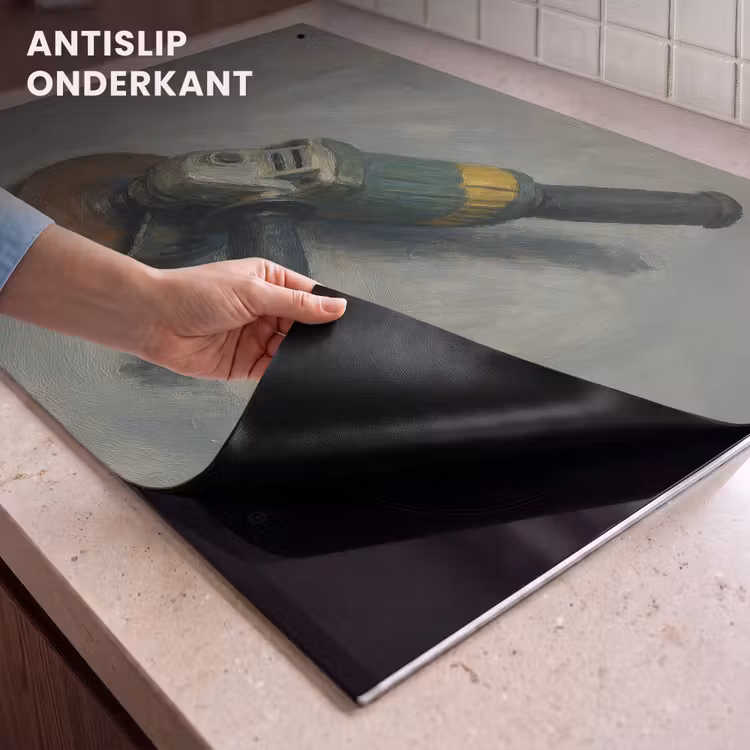 Inductie beschermer en spatscherm (2in1) - Haakse slijper - Schilderij - Gereedschap — 4