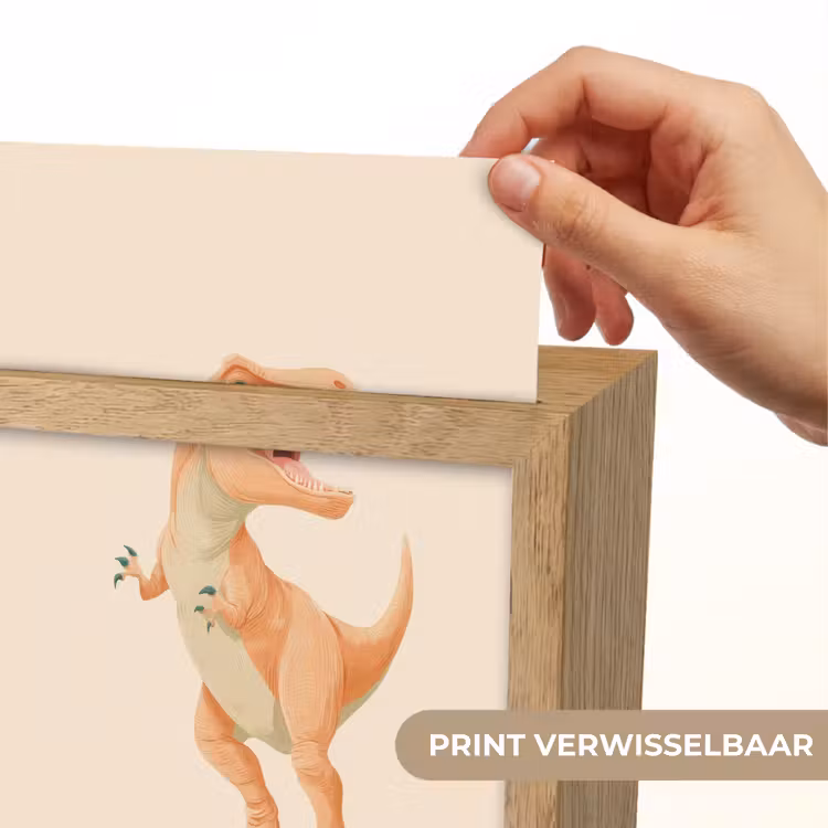 Lightbox - Wandlamp kinderkamer - Dino - T-Rex - Oranje — 5
