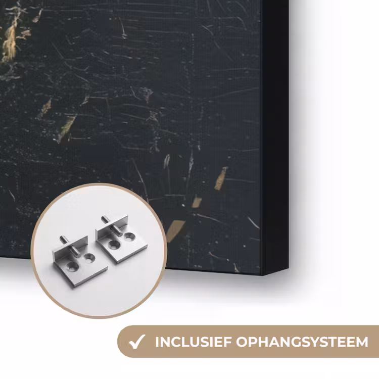 Art Frame - Abstract - Goud - Gezicht - Lippen — 6