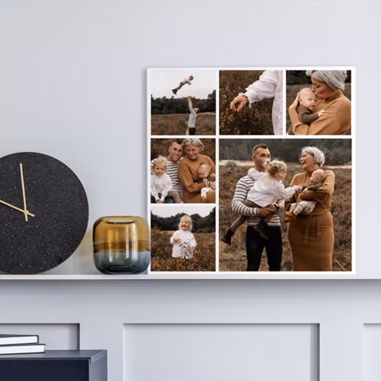 Fotocollage op canvas — 3