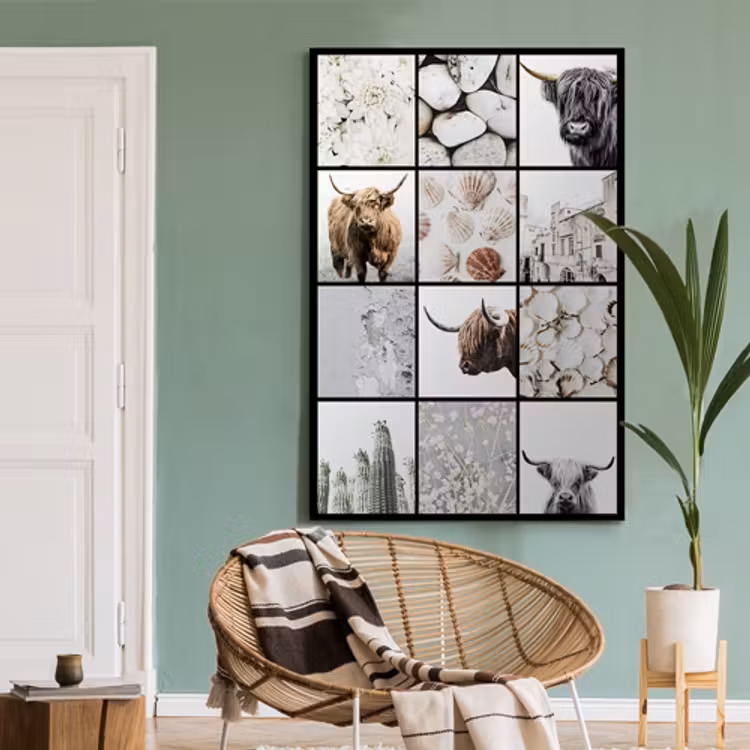 Fotocollage op canvas — 4