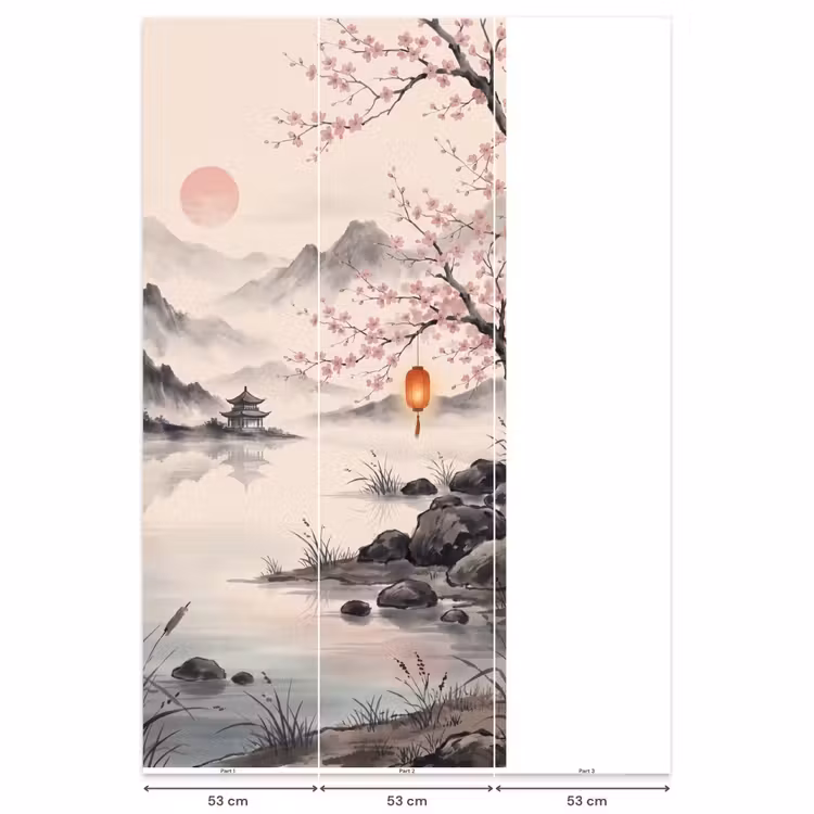 Behang - Zon - Japans - Traditioneel — 6