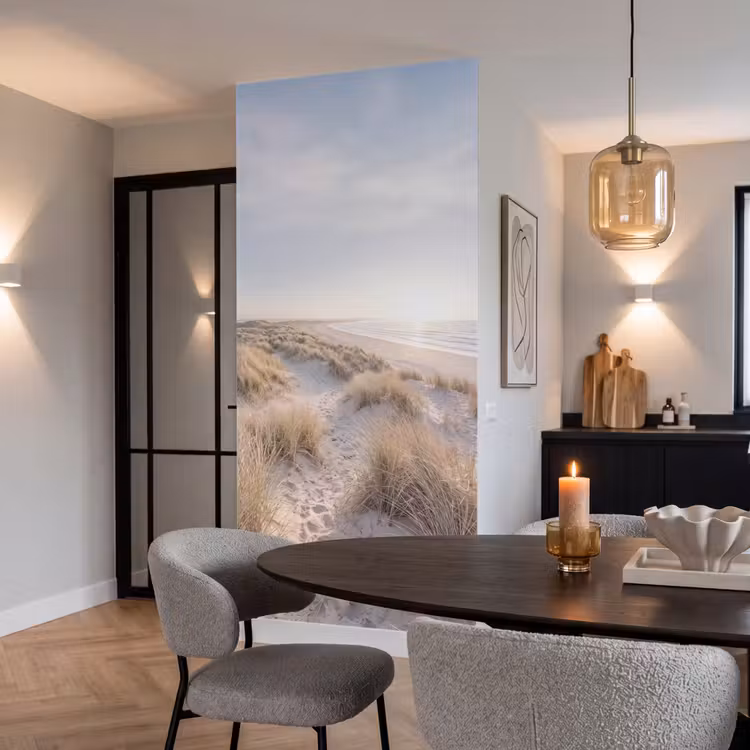 Behang - Duinen - Strand - Beige — 5
