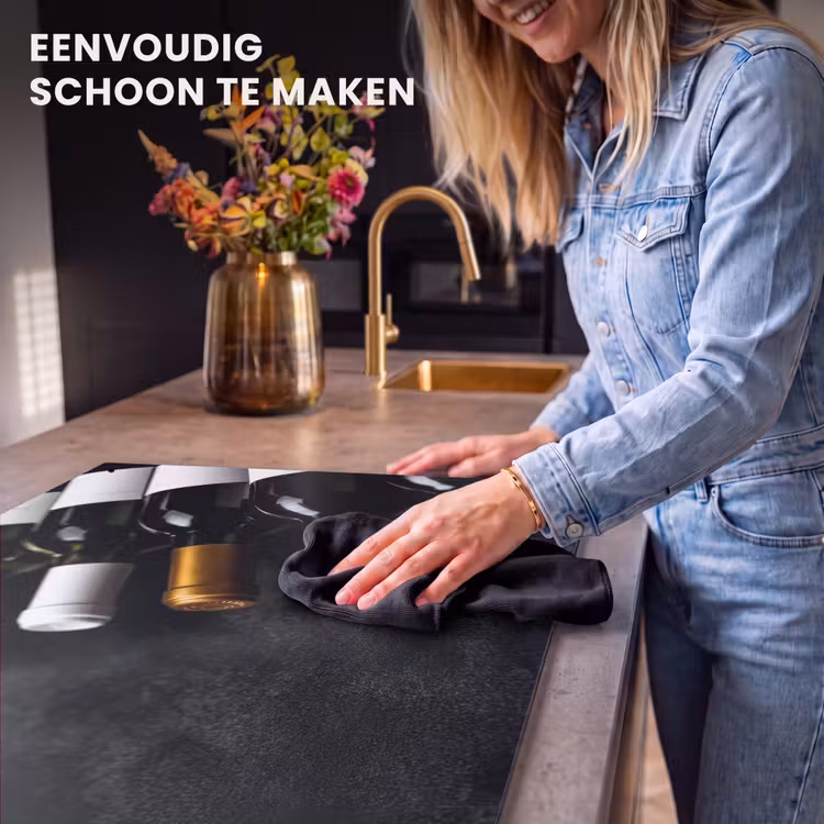 Inductie beschermer en spatscherm (2in1) - Wijn - Flessen - Variatie - Smaken — 5