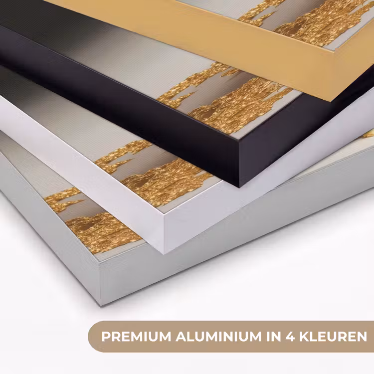 Art Frame - Delftsblauw - Goud - Burger — 2