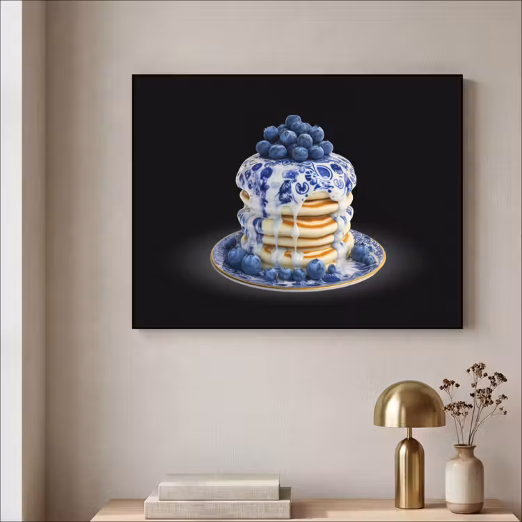 Art Frame - Pannenkoeken - Blauwe Bessen - Bord — 5