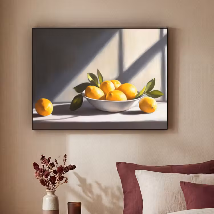 Art Frame - Citroenen - Stilleven - Geel — 3