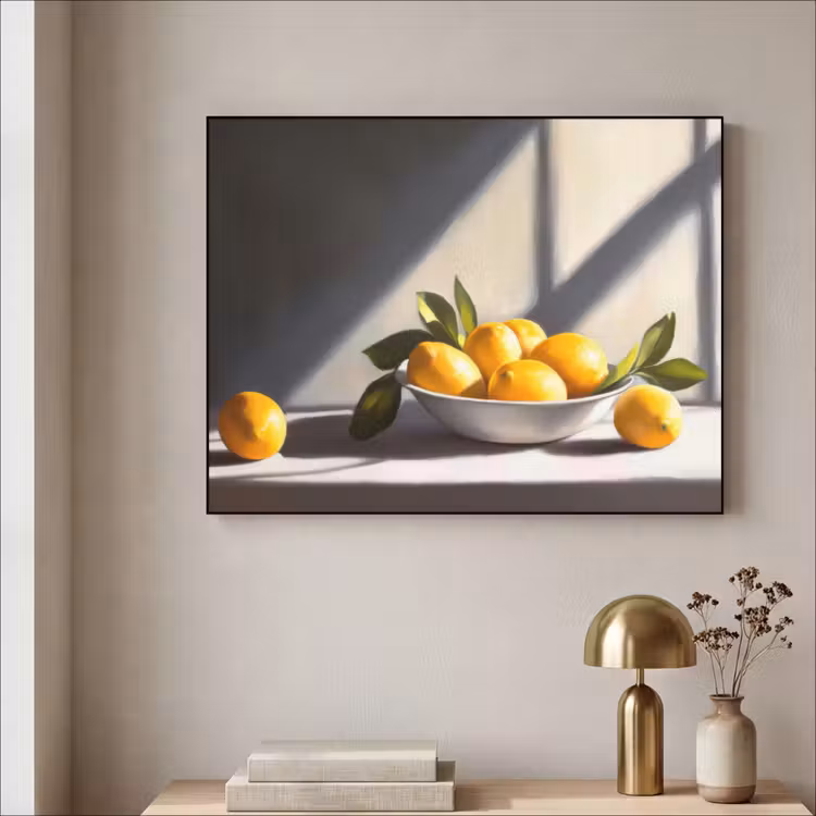 Art Frame - Citroenen - Stilleven - Geel — 5