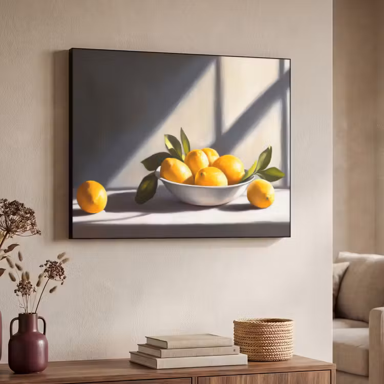Art Frame - Citroenen - Stilleven - Geel — 7
