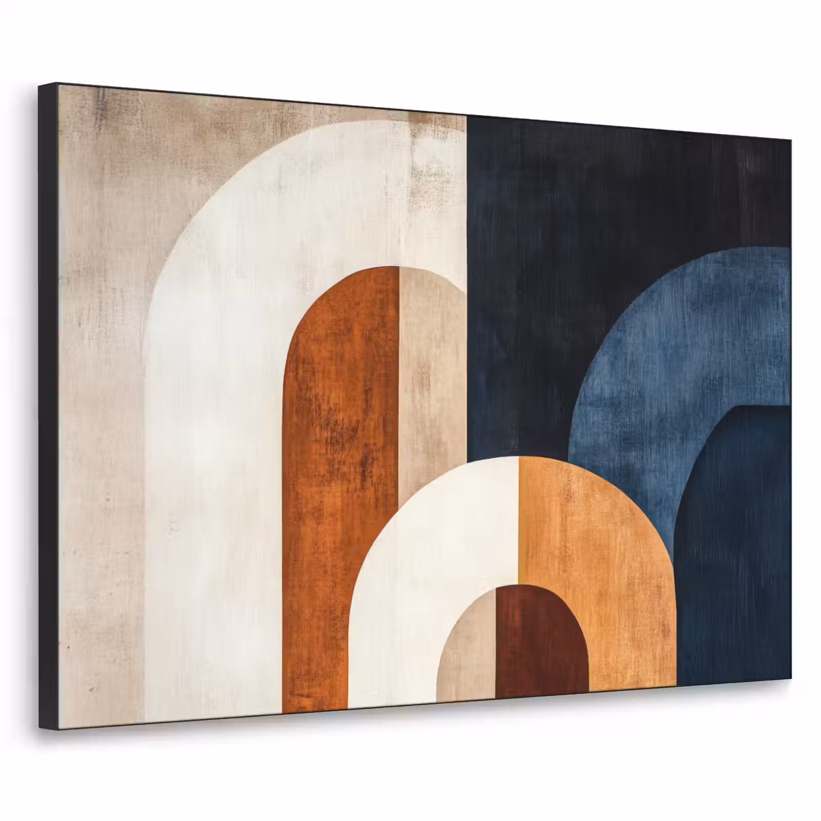 Art Frame - Abstract - Vormen - Donkerblauw — 1