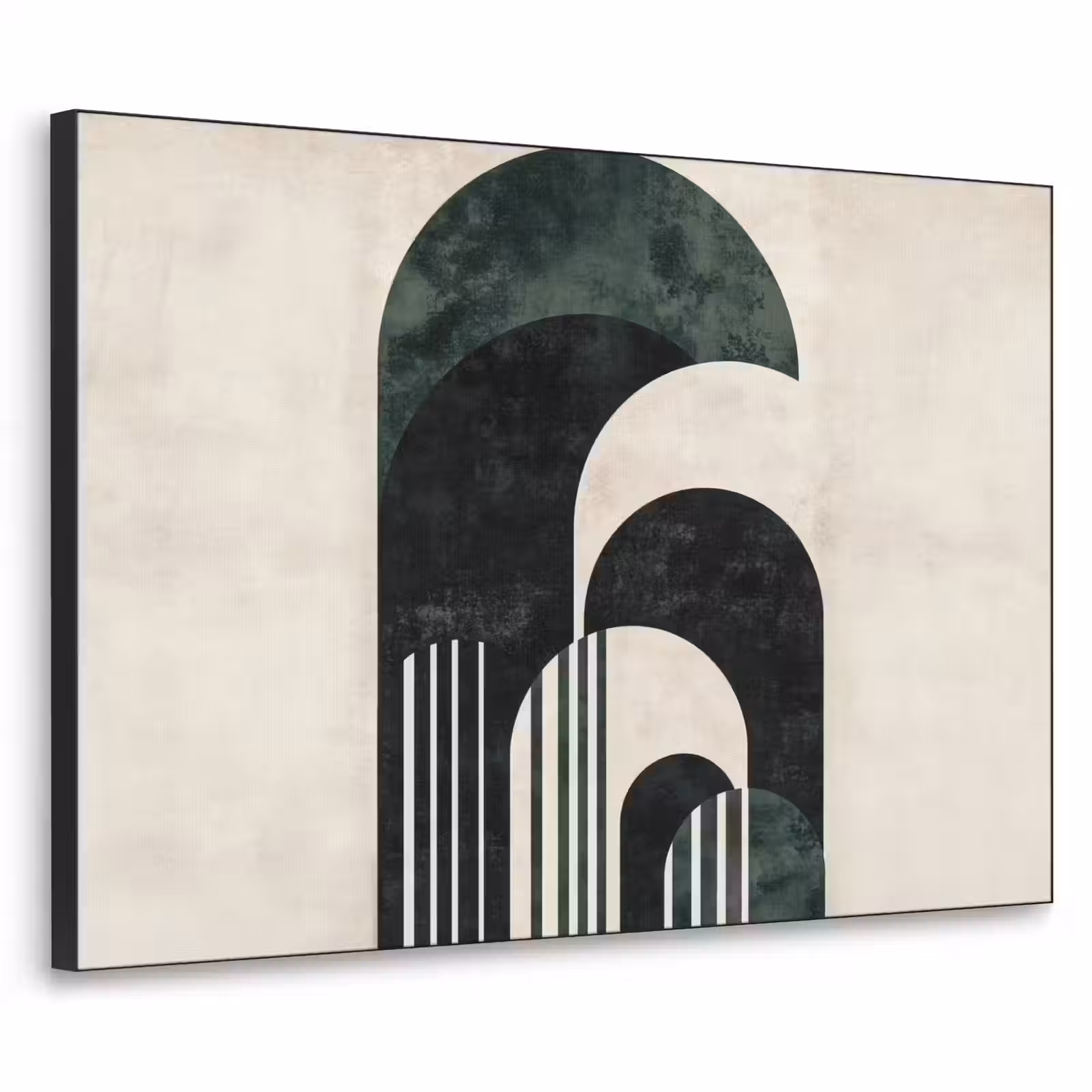 Art Frame - Bogen - Donkergroen - Lijnen — 1