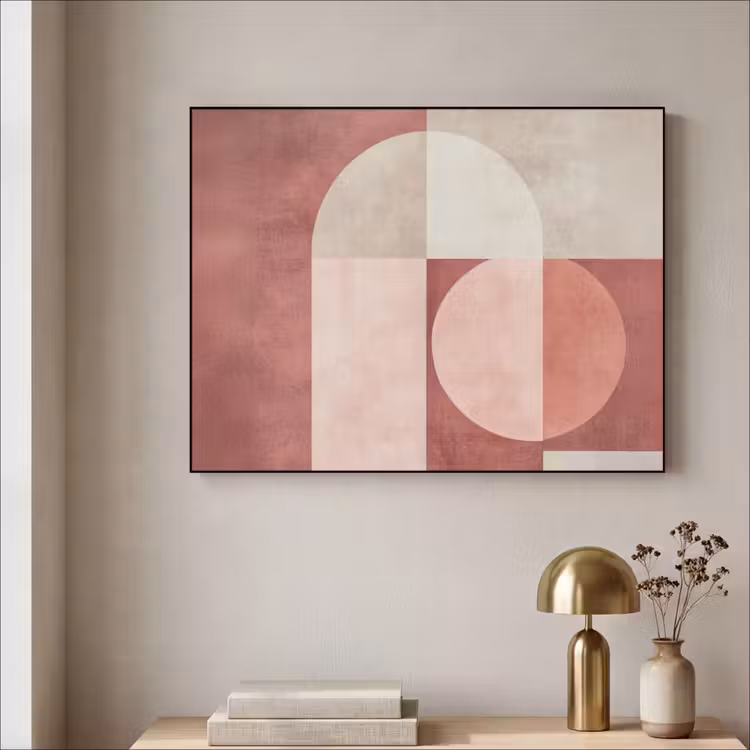 Art Frame - Figuren - Abstract - Roze — 5