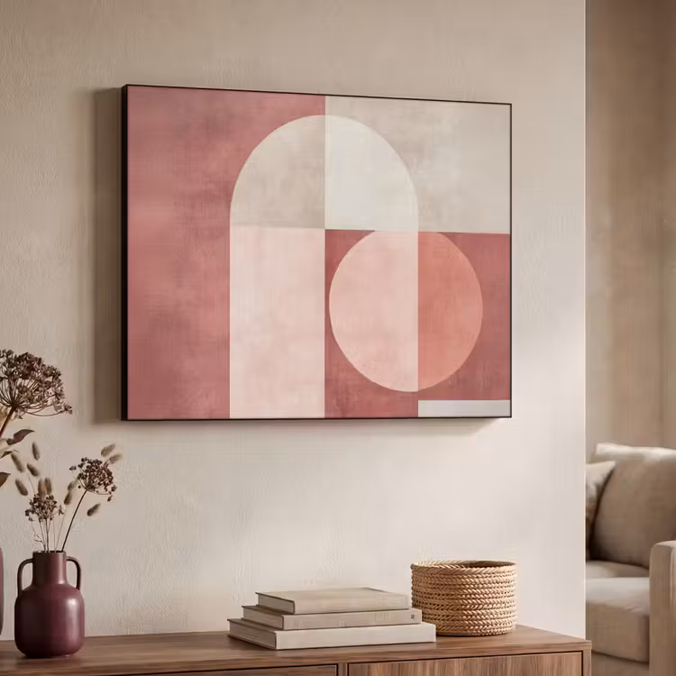 Art Frame - Figuren - Abstract - Roze — 7