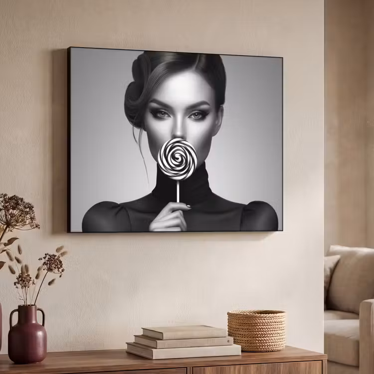 Art Frame - Vrouw - Lolly - Zwart — 7