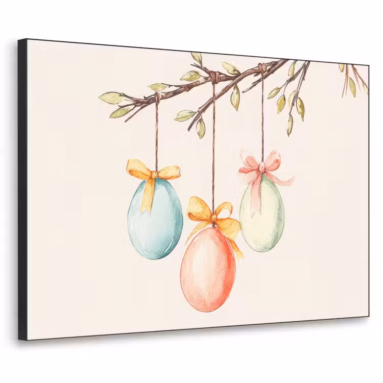 Art Frame - Paastak - Strikje - Eieren — 1