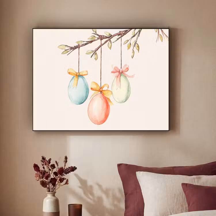 Art Frame - Paastak - Strikje - Eieren — 3