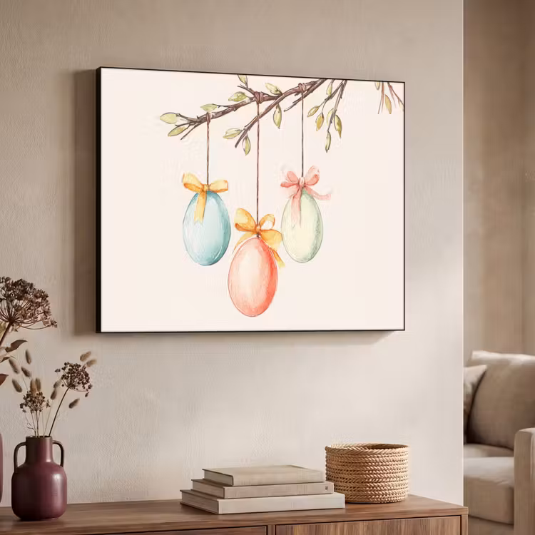 Art Frame - Paastak - Strikje - Eieren — 7