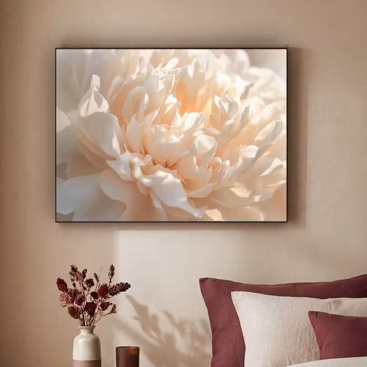 Art Frame - Close up - Pioenroos - Lichtroze — 3