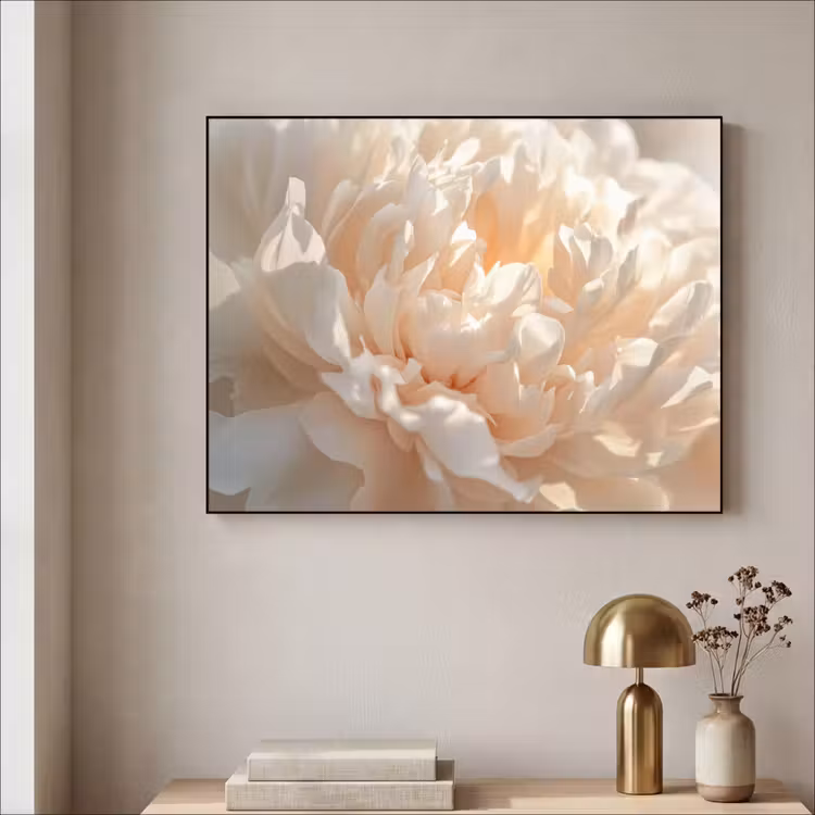 Art Frame - Close up - Pioenroos - Lichtroze — 5