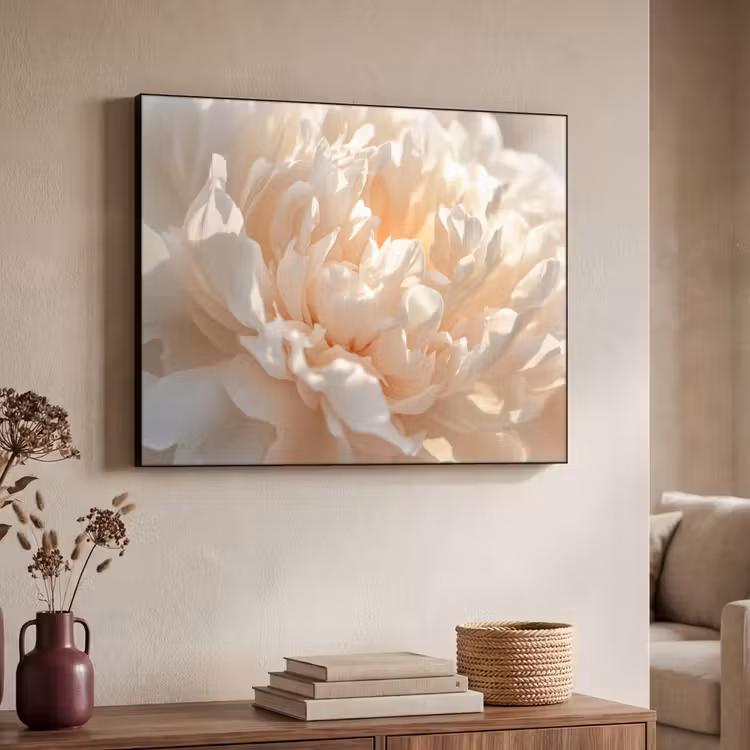 Art Frame - Close up - Pioenroos - Lichtroze — 7