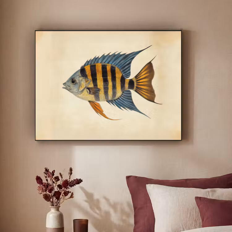 Art Frame - Vis - Tropisch - Strepen - Vinnen — 3