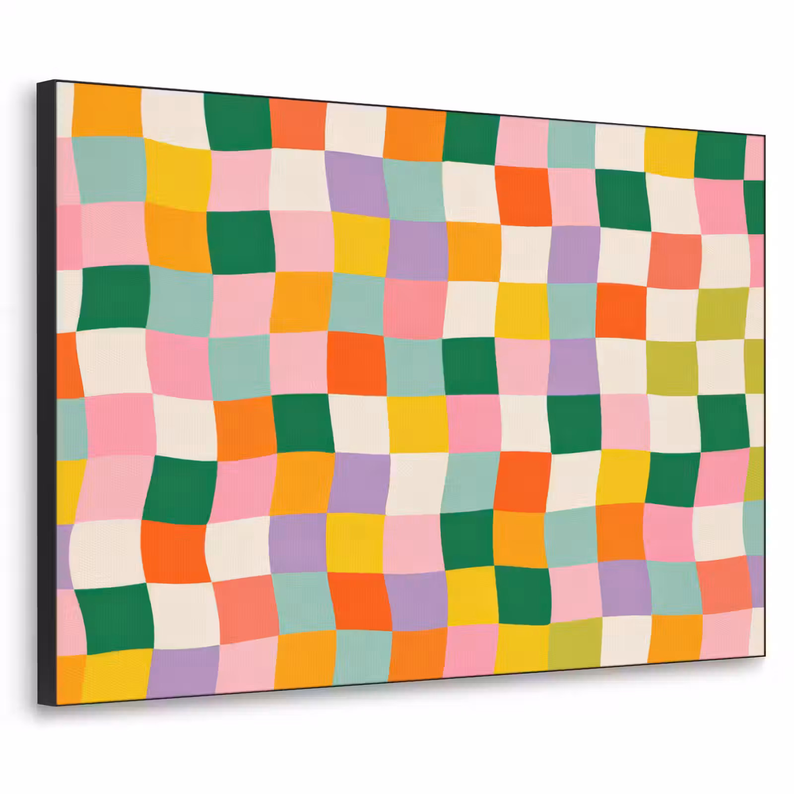 Art Frame - Vierkanten - Kleurrijk - Golvend — 1