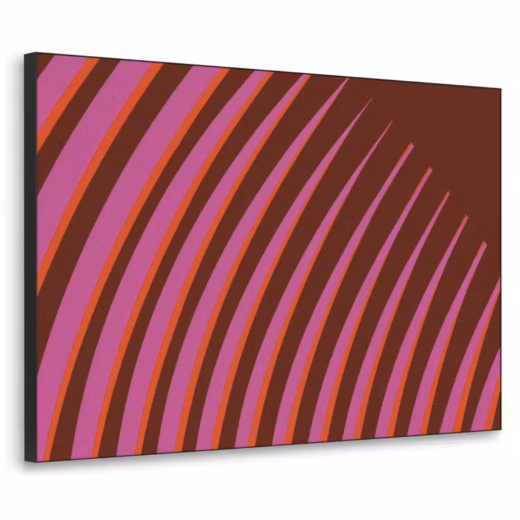 Art Frame - Lijnen - Rood - Beweging — 1