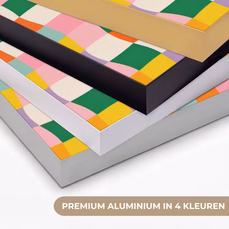 Art Frame - Vierkanten - Kleurrijk - Golvend — 2
