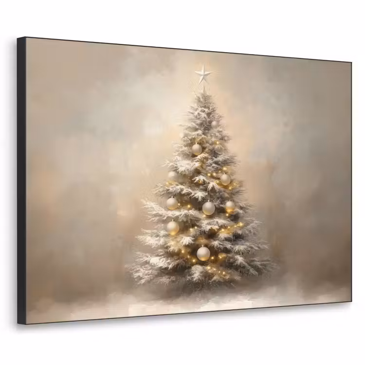 Art Frame - Kerst - kerstboom - Sneeuw - Art — 1