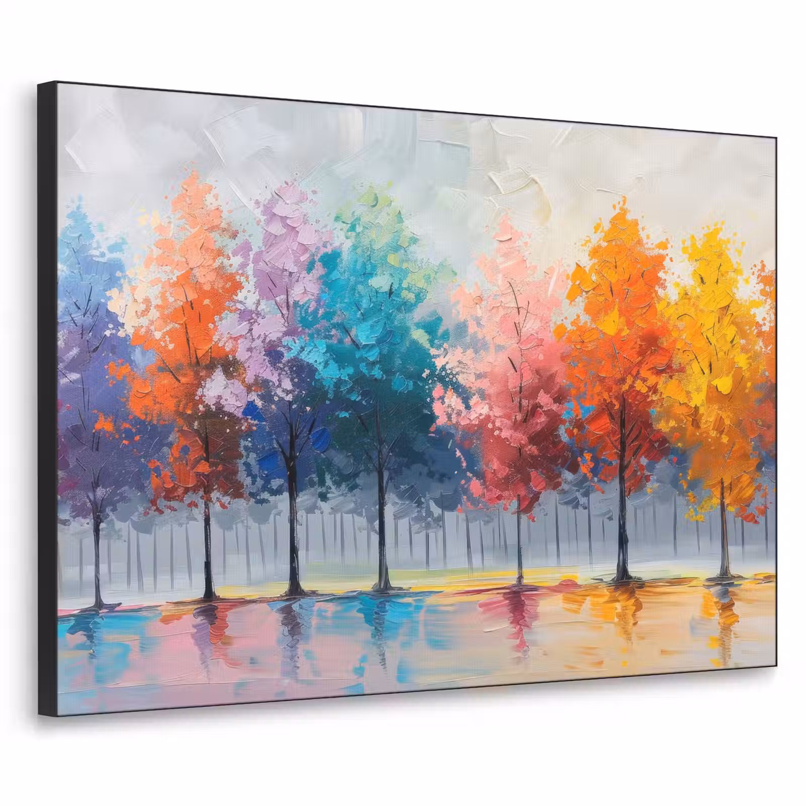 Art Frame - Bomen - Kleurrijk - Natuur - Abstract — 1