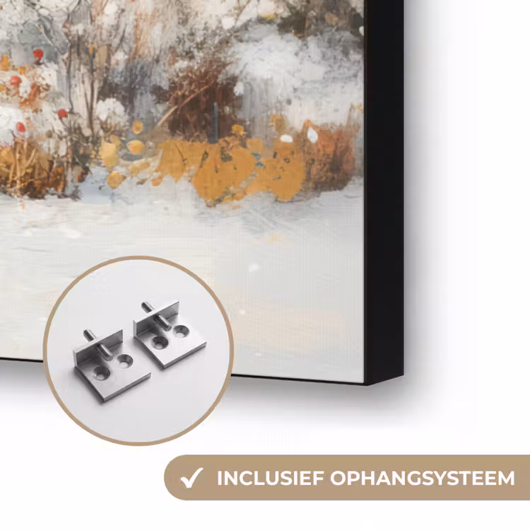 Art Frame - Kerst - Huis - Winter - Sneeuw — 6