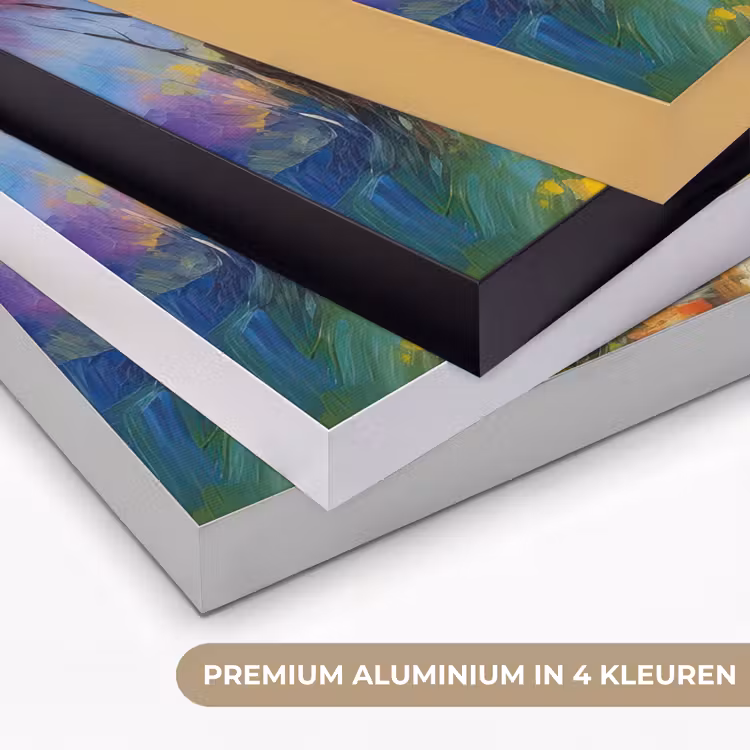 Art Frame - Landschap - Kleurrijk - Olieverf - Kunst — 2