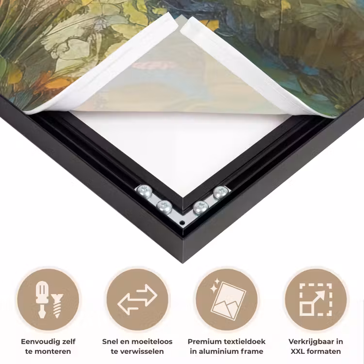 Art Frame - Landschap - Kleurrijk - Olieverf - Kunst — 4