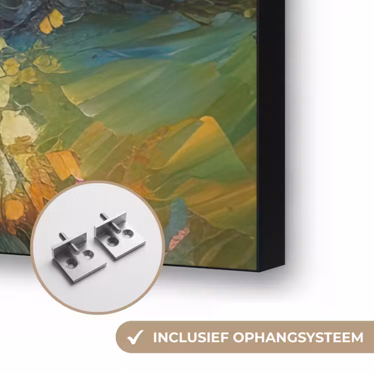 Art Frame - Landschap - Kleurrijk - Olieverf - Kunst — 6